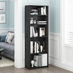 Furinno Jaya Book Shelf, 5-Tier Bookshelf, Bookcase - Image 2