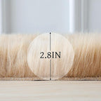 linmopm Faux Fur Sheepskin Rug, 4x6 ft | Shag Fluffy Fuzzy, High-Density Cushion - Image 2