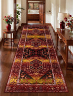 SERISSA 2'6"x8' Washable Non Slip Boho Runner Rug by SERISSAHomeDecorCollection