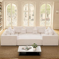 Luxanimarion 136'' Large Sectional Cloud Couches by Luxanimarion