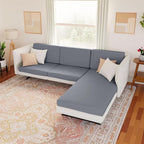 Waterproof Sectional Sofa Cushion Covers, L Shape Couch Slipcovers | L Shape - Image 2