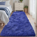 2x6 Royal Blue Fluffy Soft Runner Rug Non-Slip by ModernHomeDecor