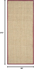 SAFAVIEH Natural Fiber Collection Runner Rug - Image 2
