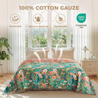 LUTBM Boho Throw Blanket for Couch Sofa Chair Cotton Summer Breathable Blankets - Image 3