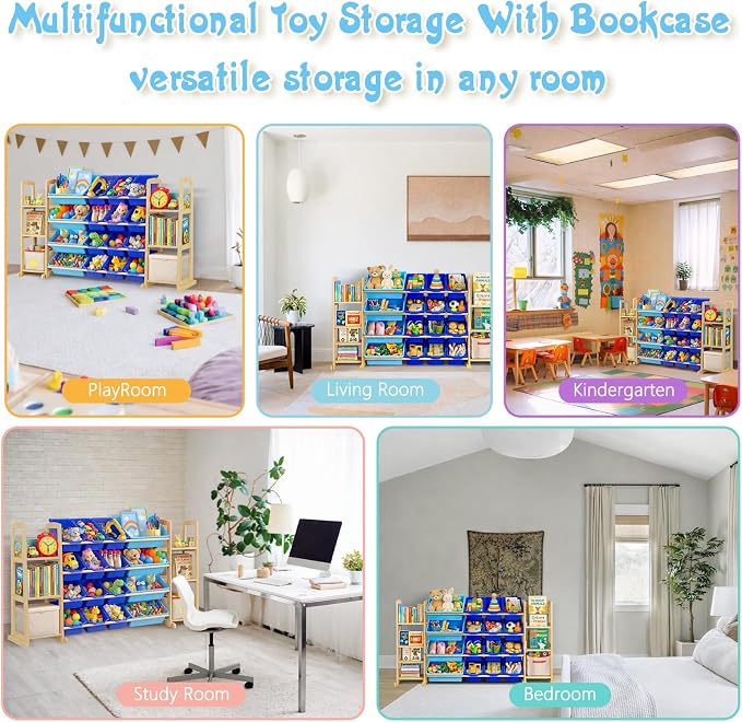 Kids Toy Storage Organizer - Image 7