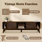 LKTART 68 Inch Mid Century Modern TV Stands - Image 5