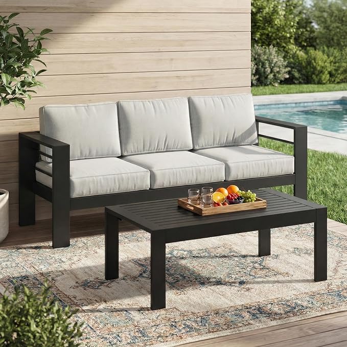 Solaste Aluminum Patio Furniture Set by Solaste
