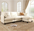 Ihanherry 105" Modular Sectional Sofa, L-Shaped Cloud Couch by iHanHerry