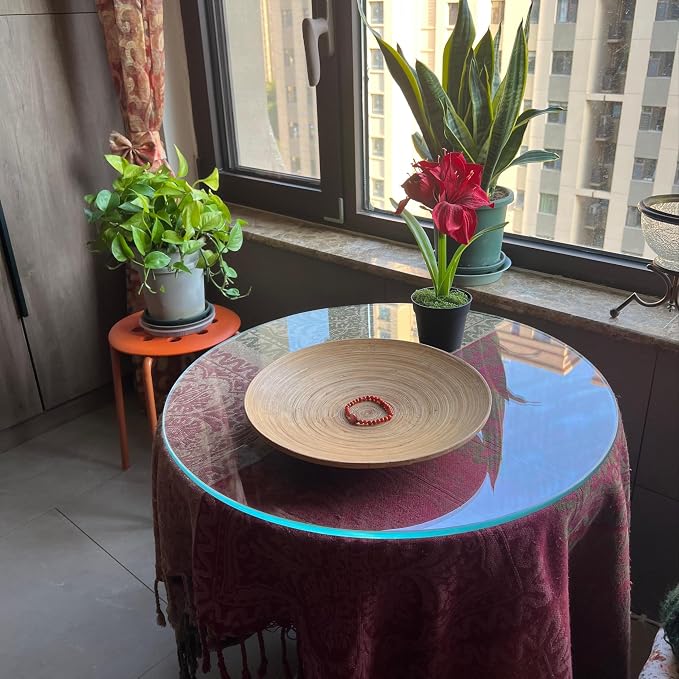 16" Round Tempered Glass Table Top - Image 2