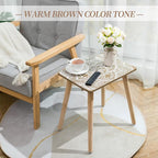 Hanobe Small Side Coffee Table: End Table - Image 5