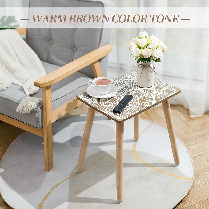 Hanobe Small Side Coffee Table: End Table - Image 5