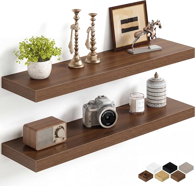 Fun Memories 32Inch Floating Shelves by FunMemories