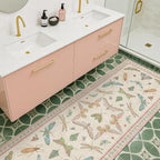 Boho Bathroom Runners by HazoHaus