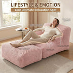 6FT Large Bean Bag Chair Lounger - Image 3