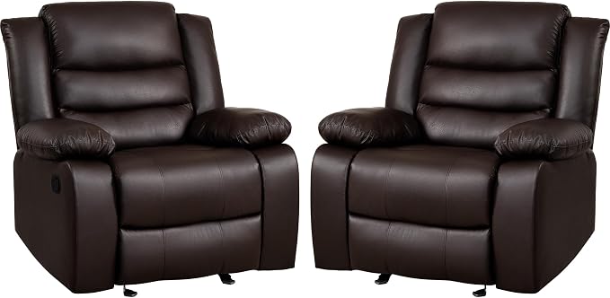 PrimeZone Oversized Rocker Recliner Chair by PrimeZone