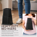 Utopia Bedding Bed Riser, 3 & 5 Inches Adjustable Furniture Risers - Image 4