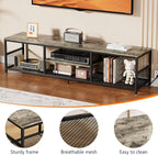VECELO TV Stand with Power Outlets - Image 6