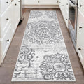 HEBE Hallway Runner Rug 2'x5', Washable Non Slip Kitchen Rug Runner | Soft Boho by HEBE