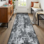 RELEANY Washable Runner 2'x8' Abstract Area Rug by RELEANY