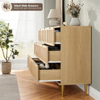 GarveeHome Rattan 7 Drawer Dressers - Image 6