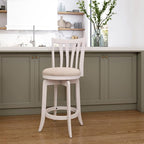 Hillsdale 25.5" Savana Wood Swivel Counter Height Stool - Image 2