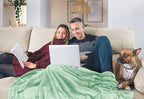 Utopia Bedding Soft Fleece Bed Blanket King Size Mint Green | Microfiber Plush - Image 7