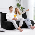 Bean Bag Loveseat Chair Big Sofa Beanbag Chair - Image 7