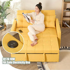 GOSUHI 52" Sleeper Sofa with Pull-Out Bed, 3-in-1 Convertible Sofa Bed - Image 5