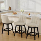 YaFiti Swivel Bar Stool 1 Pcs, 26 Inch Counter Height Bar Stools - Image 9