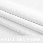 MIULEE 100% Blackout Linen Curtains - Image 5