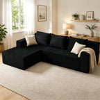 ANONER Corner Modular Sectional Sofa, Modern L-Shaped Boneless Cloud Couch by ANONER