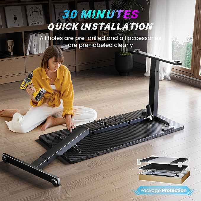 SIAGO Electric Standing Desk Adjustable - Image 9