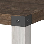 Treocho Farmhouse End Table Set of 2, Rustic Vintage Nightstand Side Table - Image 7