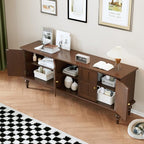 3More 67" Mid Century Modern TV Stand - Image 6