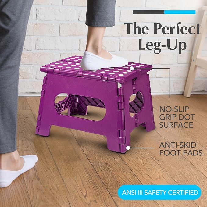 Handy Laundry Folding Lightweight Step Stool - Image 2