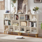 LEYAOYAO 8 Cube Bookshelf, 3 Tier Bookcase - Image 4