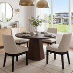 RIVOVA Modern Dining Chairs Set of 4 Comfortable Dining Room Chairs by RIVOVA