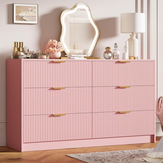 Garvee 6 Drawers Dresser for Bedroom - Image 5