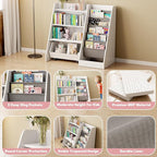 COZPAW Kids Bookshelf and Toy Storage, 4 Tier Toddler Bookshelf - Image 5