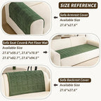 Couch Covers for Dogs Washable, Non Slip Couch Covers for Loveseat Sofa Pet - Image 4