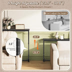 Huuger 78.7 Inch Behind Couch Table - Image 4