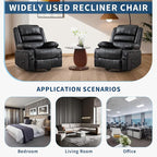 Rocking Recliner Chair for Adults Wide 360° Swivel Rocker Recliner - Image 8