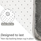 LOCHAS 2x4 Runner Rugs for Hallway, Fluffy Area Rugs for Bedroom - Image 6