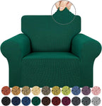 Stretch Chair Sofa Slipcover, Single Couch Cover, Hunter | 1-Piece Washable by KEKUOU