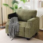 Oversized Accent Chair with Seat Storage, Comfy Living Room Chairs with Armrest - Image 5
