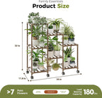 Bamworld Plant Stand with Wheels - Image 6