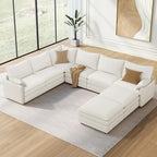 Vesgantti Large Modular Sectional Sofa, Big Comfy Cloud Couch by Vesgantti