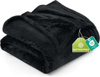 Utopia Bedding Ultra Soft Fleece Bed Blanket Queen Size Black | Microfiber by UTOPIABEDDING