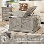 Joaxswe Farmhouse Coffee Table - Image 6