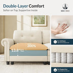 HERA'S HOUSE 2 Pieces Modular Sectional Sofa Sets, Oversized Couch Set - Image 5
